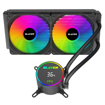 WC SLAYER RX240 CPU TEMP ARGB