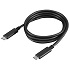 CABO USB TIPO C M PARA TIPO C M PRETO 1.5M